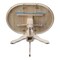 International Concepts Round 36 in Rd Top Pedestal Table, 12 in Leaf, 34.9 inH, Adjustable Height, Unfinished, 36 in W, Wood K-36RXT-11P - alternate 4